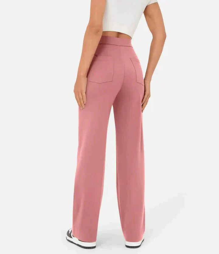 Pantaloni Chic a Vita Alta Carla™ per un Look Elegante e Casual