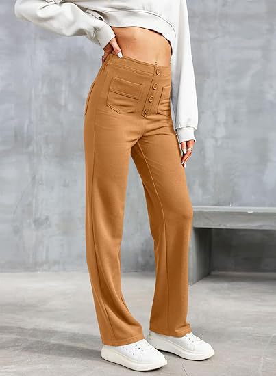 Pantaloni Chic a Vita Alta Carla™ per un Look Elegante e Casual