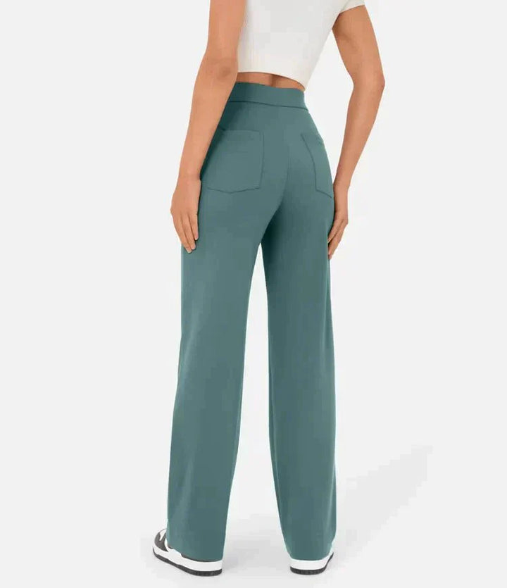 Pantaloni Chic a Vita Alta Carla™ per un Look Elegante e Casual