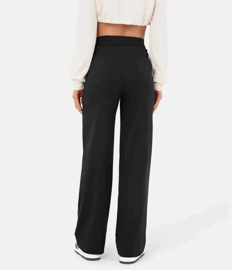 Pantaloni Chic a Vita Alta Carla™ per un Look Elegante e Casual