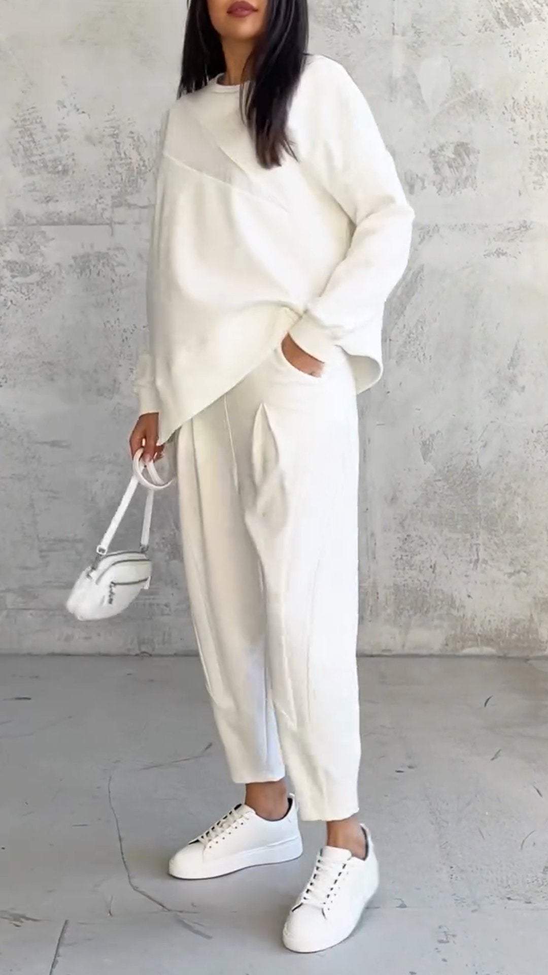 Willa™ - Damen Zweiteiliges Set mit Rundhalsausschnitt