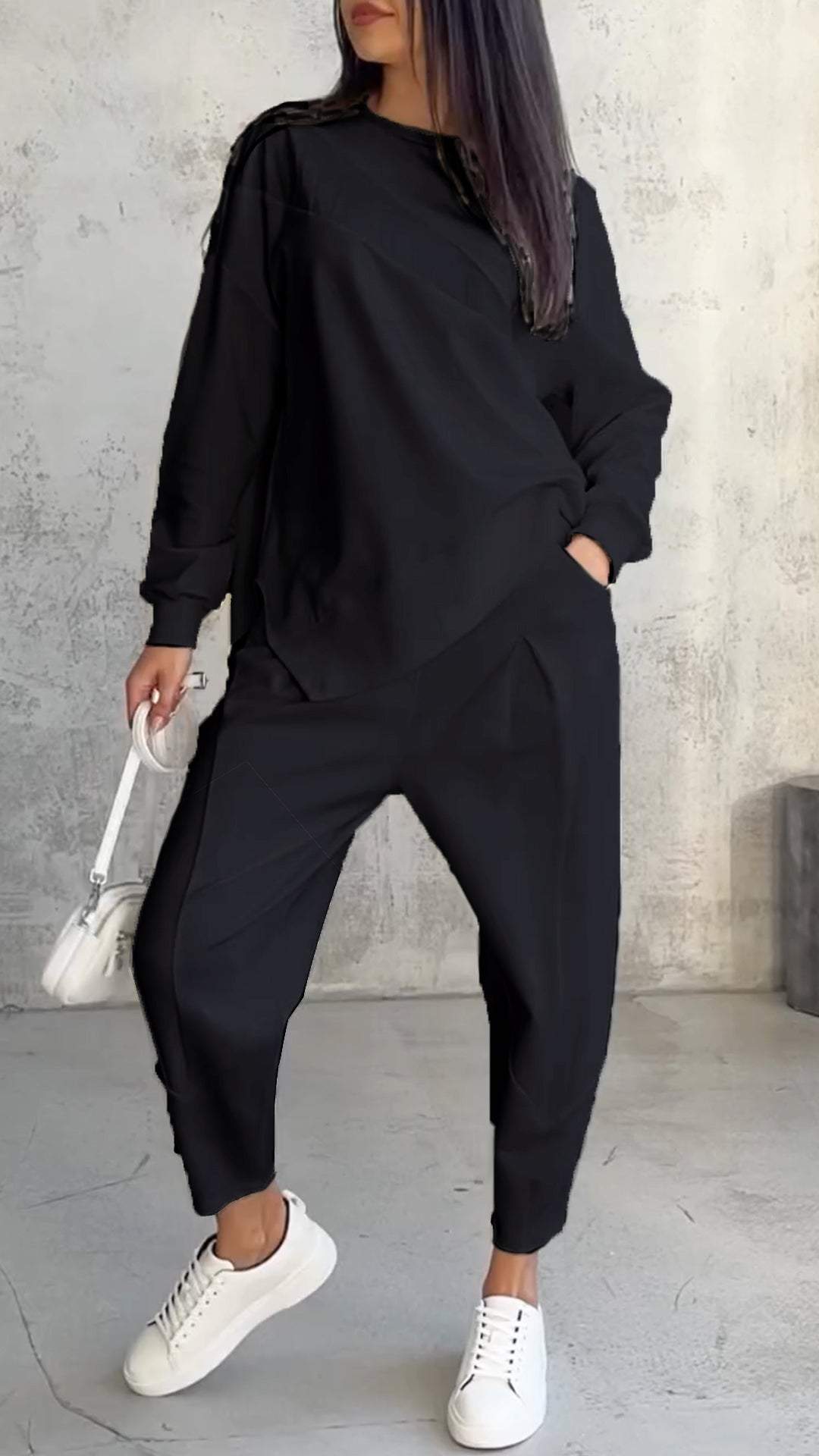 Willa™ - Damen Zweiteiliges Set mit Rundhalsausschnitt