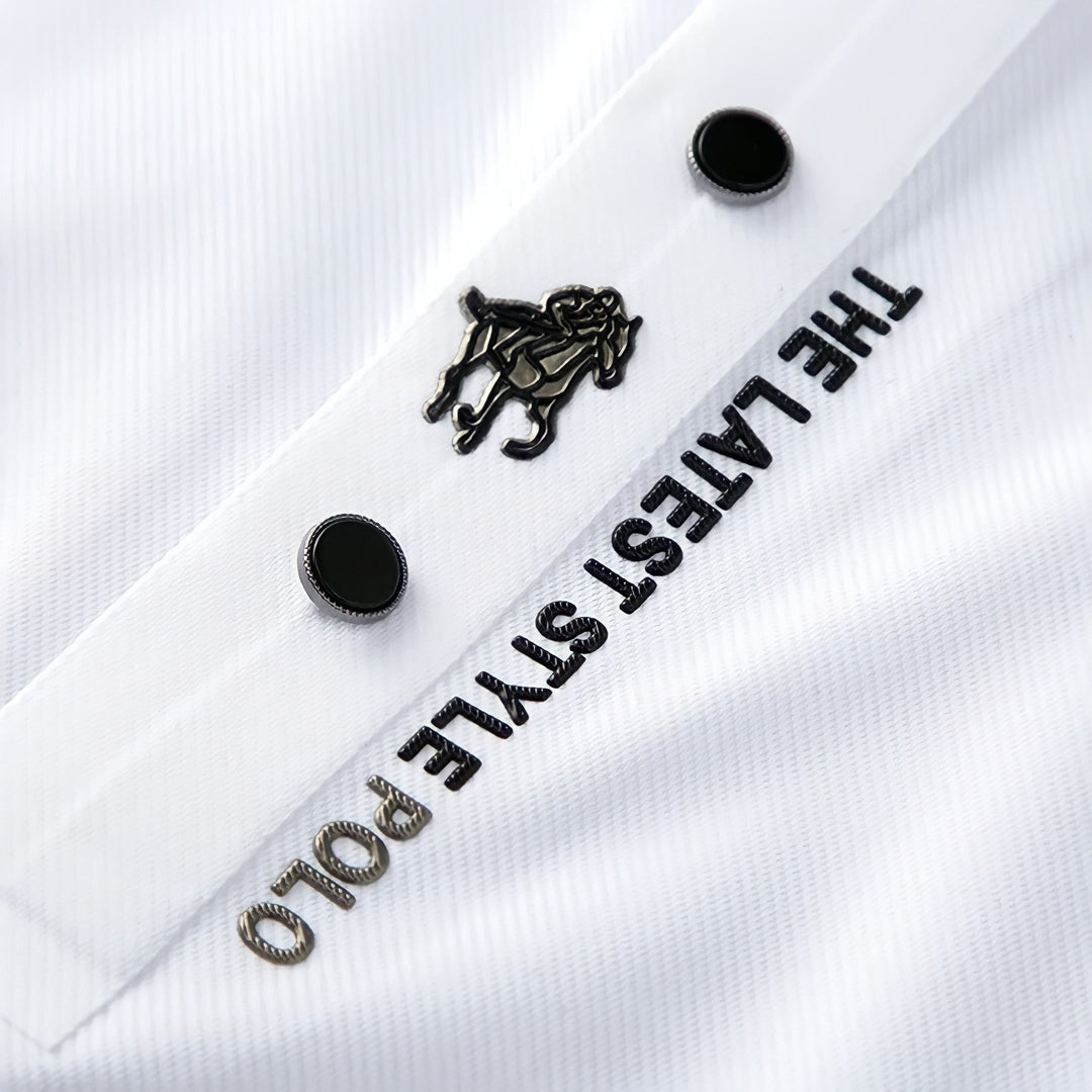 Carlo™ - Muscle Fit Anti-Wrinkle Polo für Stil und Komfort