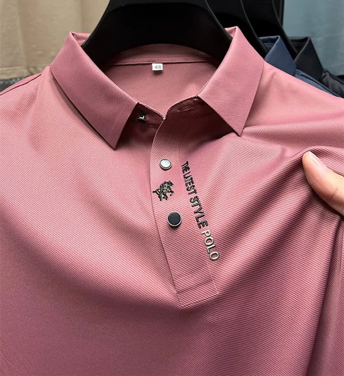 Carlo™ - Muscle Fit Anti-Wrinkle Polo für Stil und Komfort