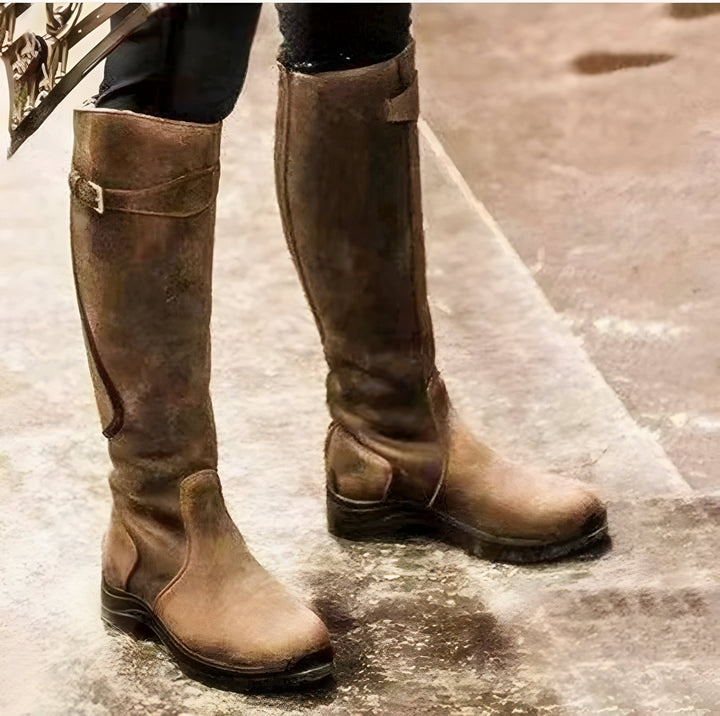 Clarissa™ – Ultimative Lederstiefel für Damen