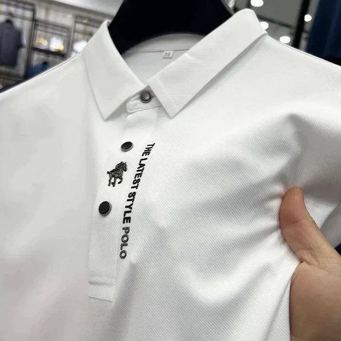 Carlo™ - Muscle Fit Anti-Wrinkle Polo für Stil und Komfort