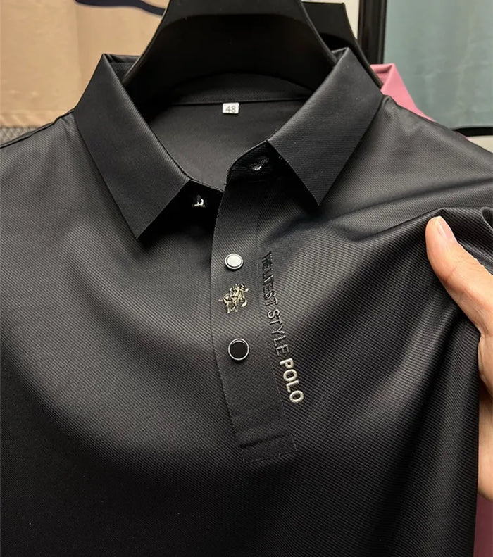 Carlo™ - Muscle Fit Anti-Wrinkle Polo für Stil und Komfort