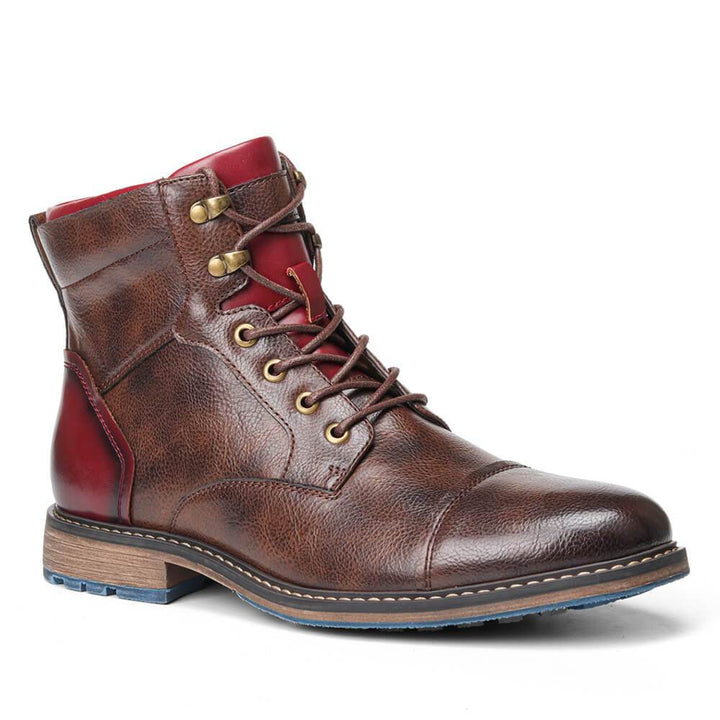 Wilhelm™ - Hochwertig verarbeitete Oxford-Stiefel aus Leder