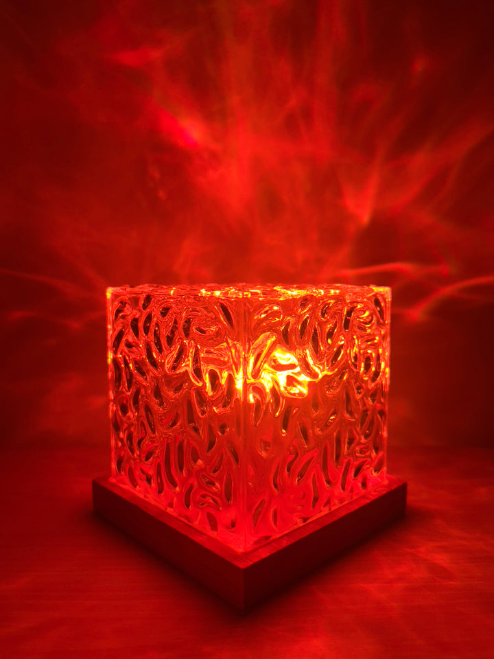 AquaGlow™ - Stimmungsvolle LED-Wasserlampe