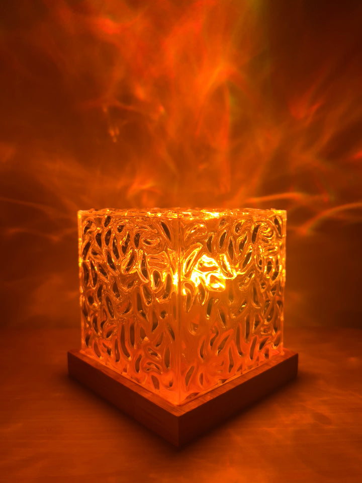 AquaGlow™ - Stimmungsvolle LED-Wasserlampe