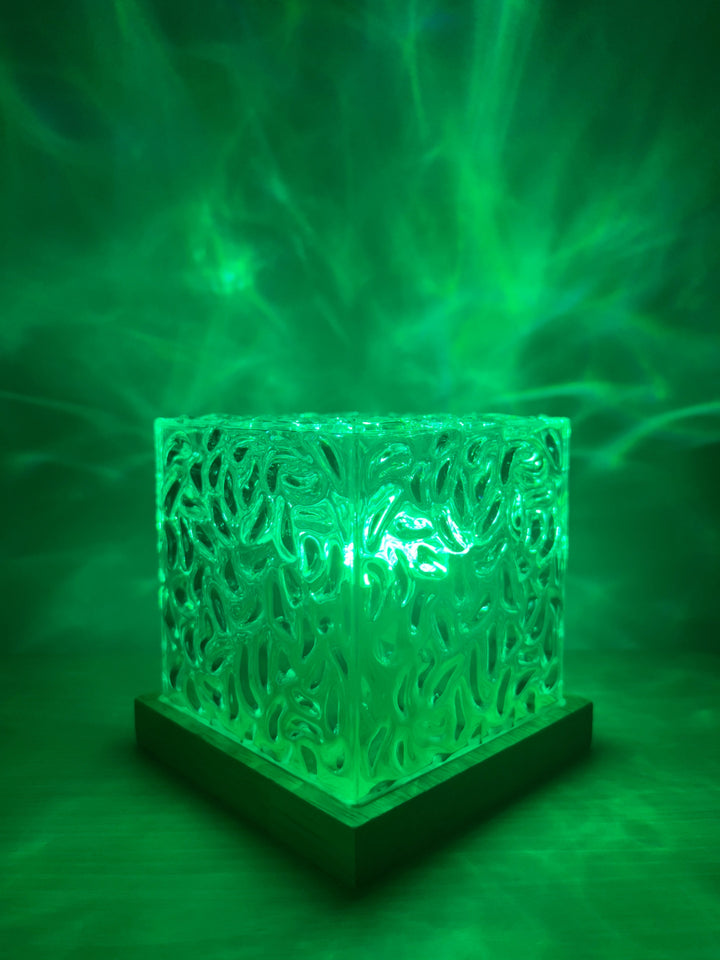 AquaGlow™ - Stimmungsvolle LED-Wasserlampe