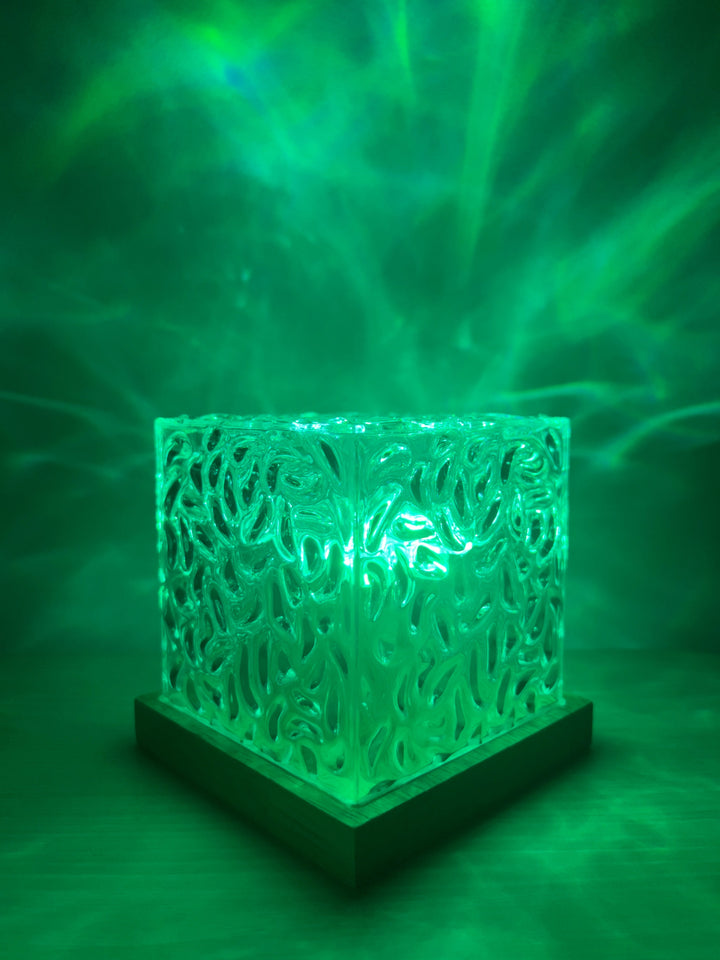 AquaGlow™ - Stimmungsvolle LED-Wasserlampe