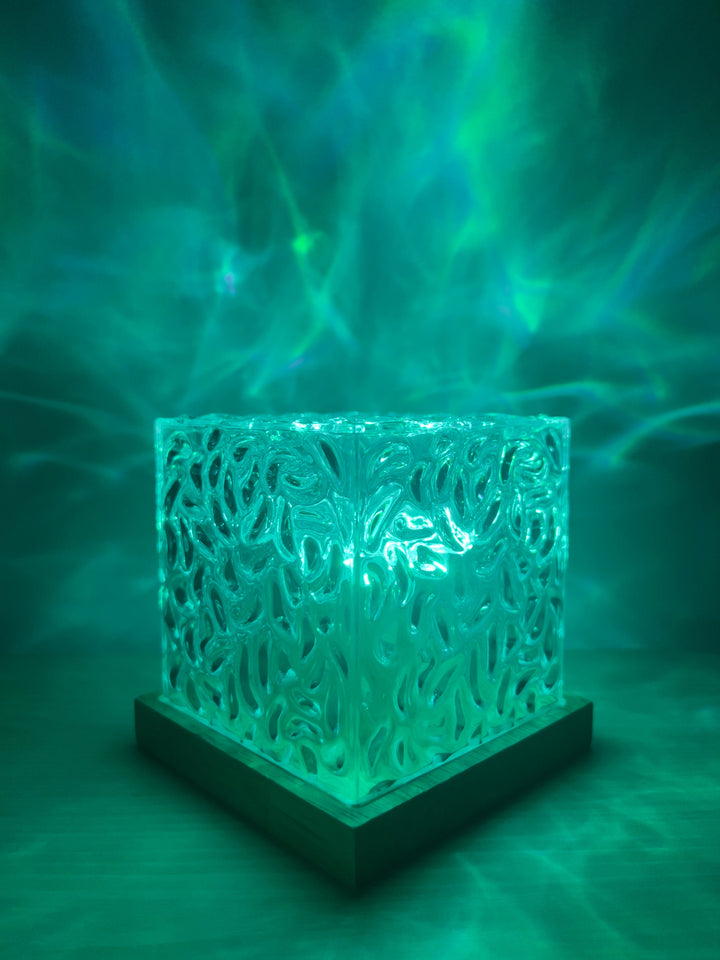 AquaGlow™ - Stimmungsvolle LED-Wasserlampe