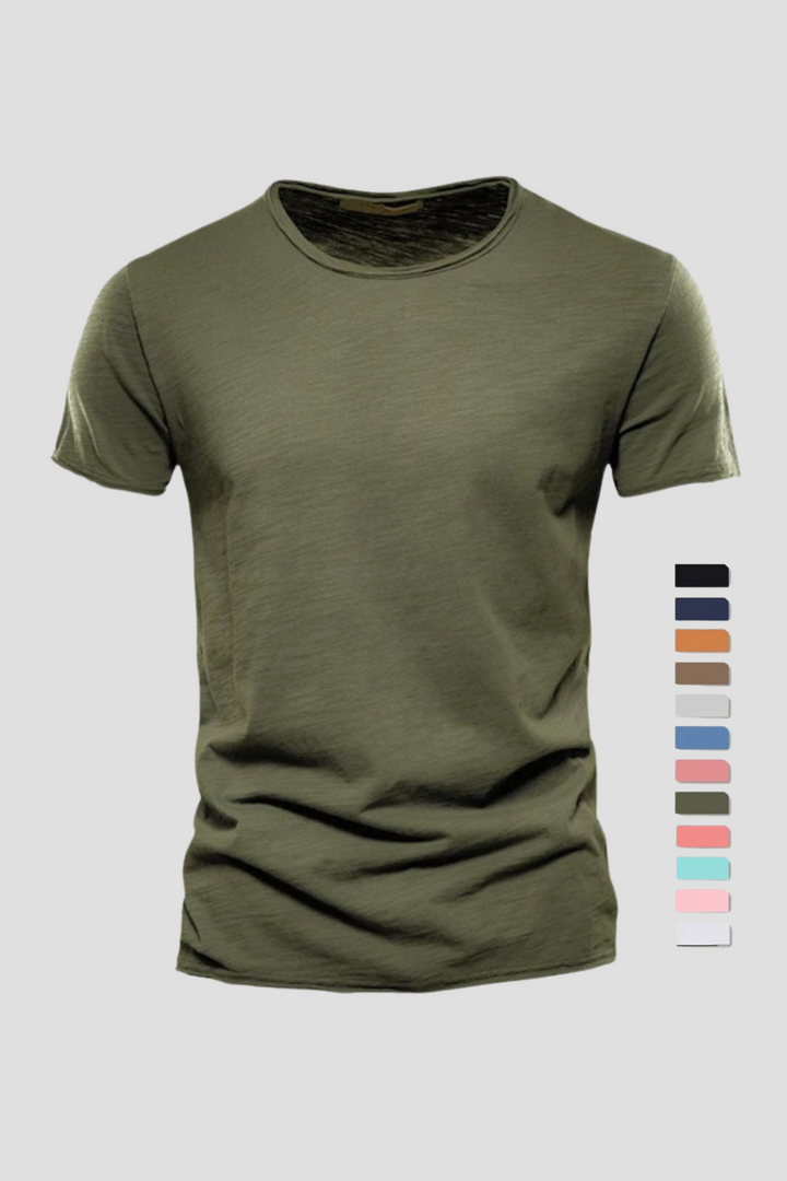 Elegantes Herren-T-Shirt aus Baumwolle - perfekt für jede Gelegenheit
