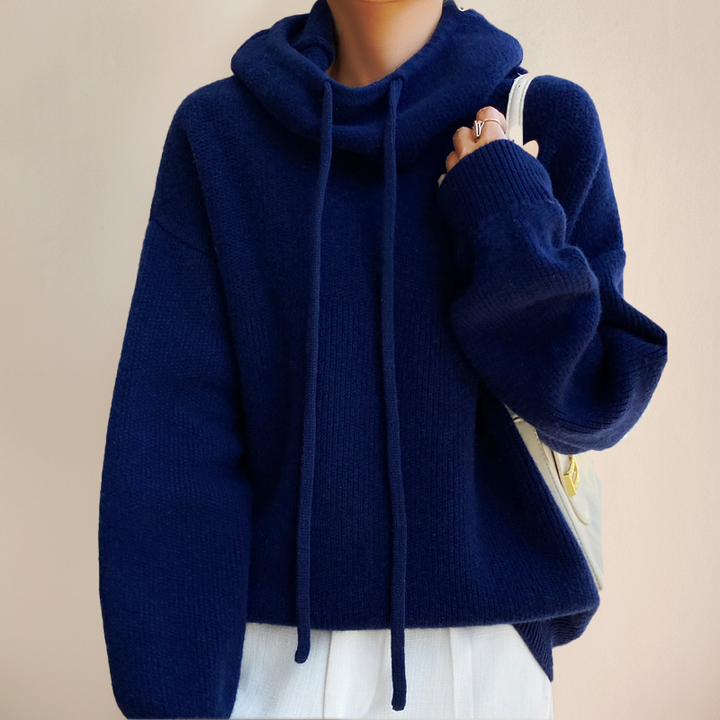 Hannah™ - Strickpullover mit Kapuze