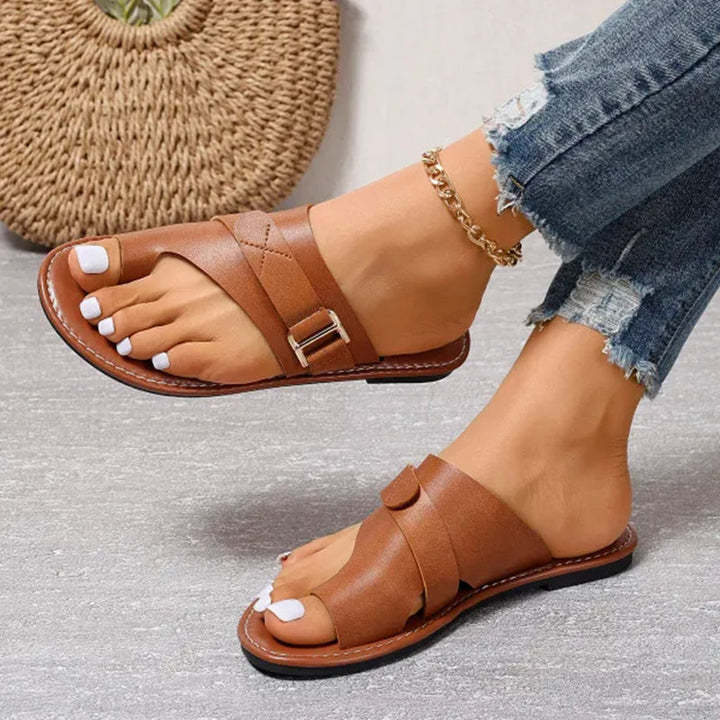 Antonella™ Hochwertige, elegante orthopädische Sandalen aus echtem Leder
