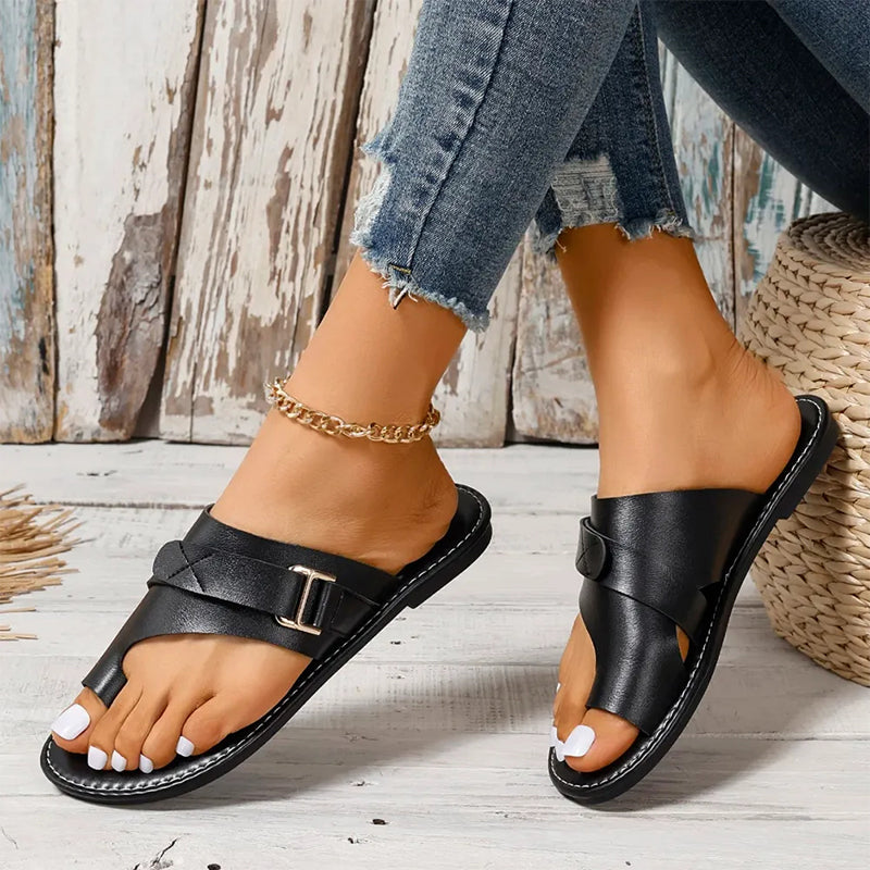 Antonella™ Hochwertige, elegante orthopädische Sandalen aus echtem Leder