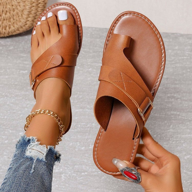 Antonella™ Hochwertige, elegante orthopädische Sandalen aus echtem Leder