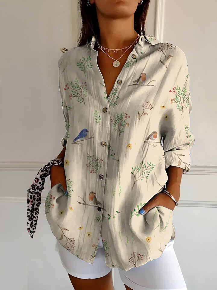 Stilvolles und vielseitiges Langarm-Shirt für Damen - eine elegante Ergänzung für jede Garderobe