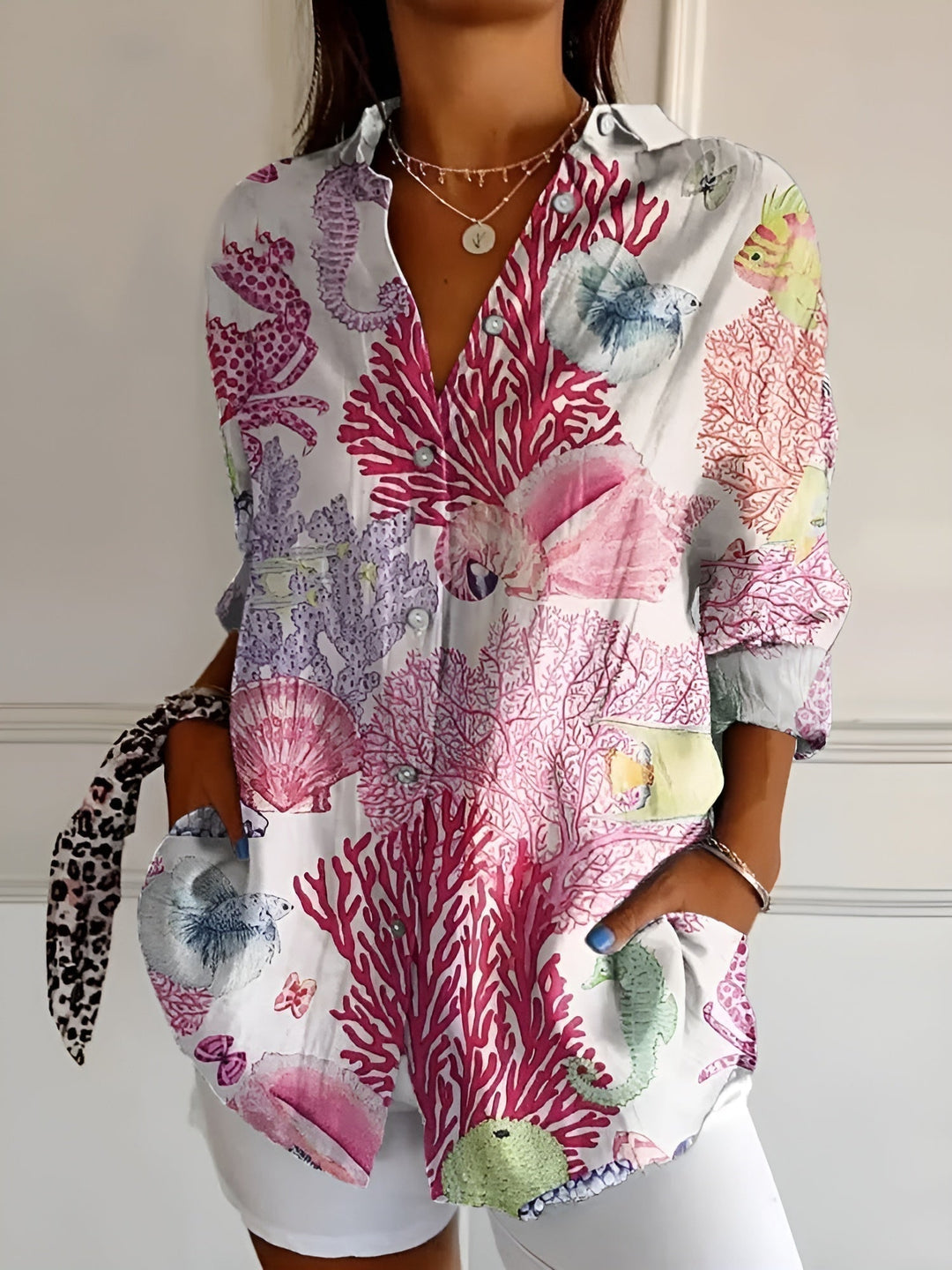 Stilvolles und vielseitiges Langarm-Shirt für Damen - eine elegante Ergänzung für jede Garderobe