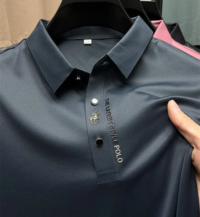 Carlo™ - Muscle Fit Anti-Wrinkle Polo für Stil und Komfort