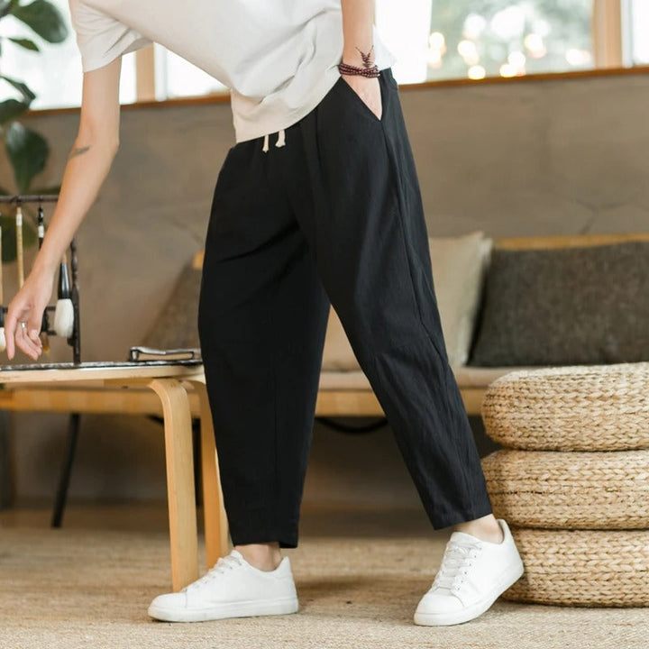 Pantaloni in Puro Lino Forge™ - Eleganza e Comfort senza Tempo