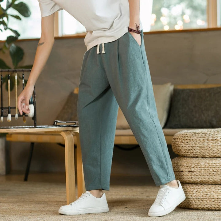 Pantaloni in Puro Lino Forge™ - Eleganza e Comfort senza Tempo