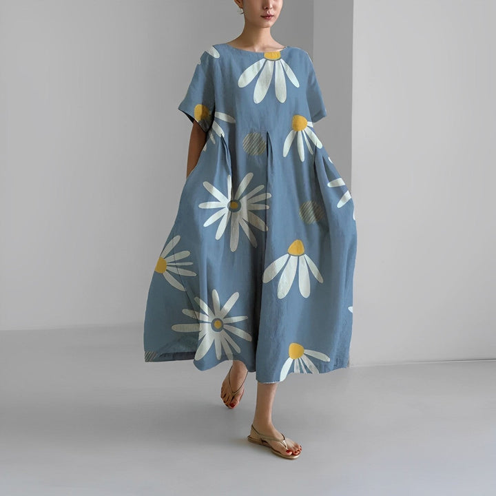 Abito Boho in Fantasia Floreale Genova™️: Stile e Comfort per Ogni Occasione!