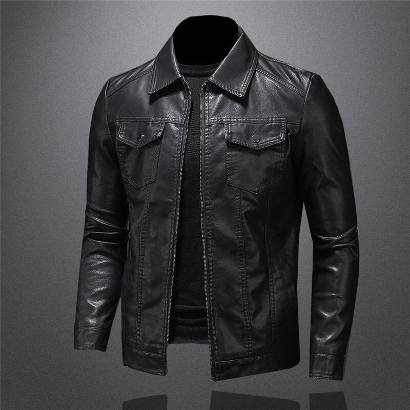 Benjamin™ - Fasionable Leder Jacke